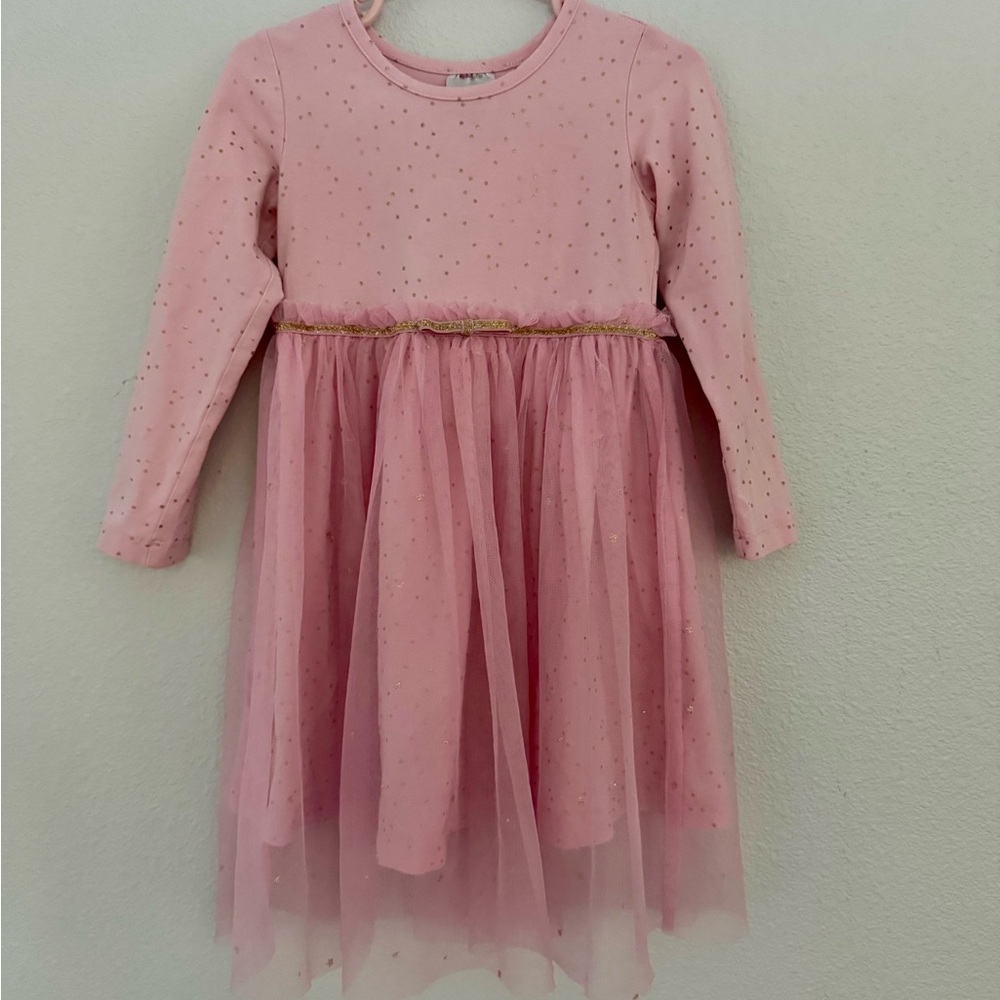Shimmer Star Dress In Soft Tulle